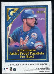 2020 Topps Gallery MLB Baseball Trading Cards Blaster Box- 28 Cards + 1 Exclusive Artist Profile Parallel 4 Pack